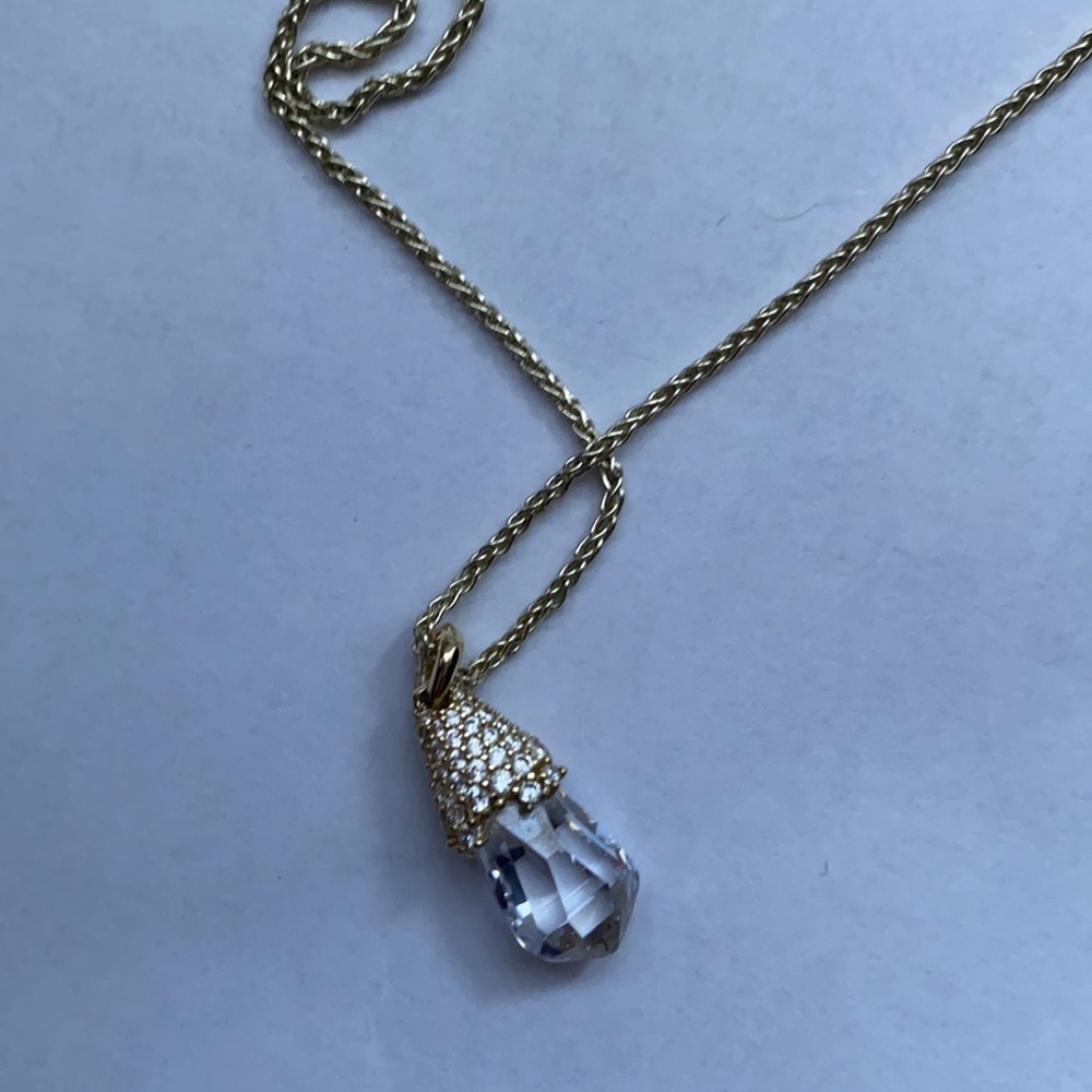 Kendra Scott Becky necklace in gold - Picture 1 of 10